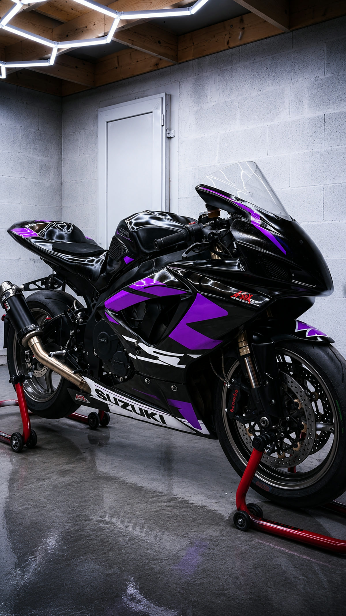 Suzuki GSXR moto nettoyage Pure Détail Vendée